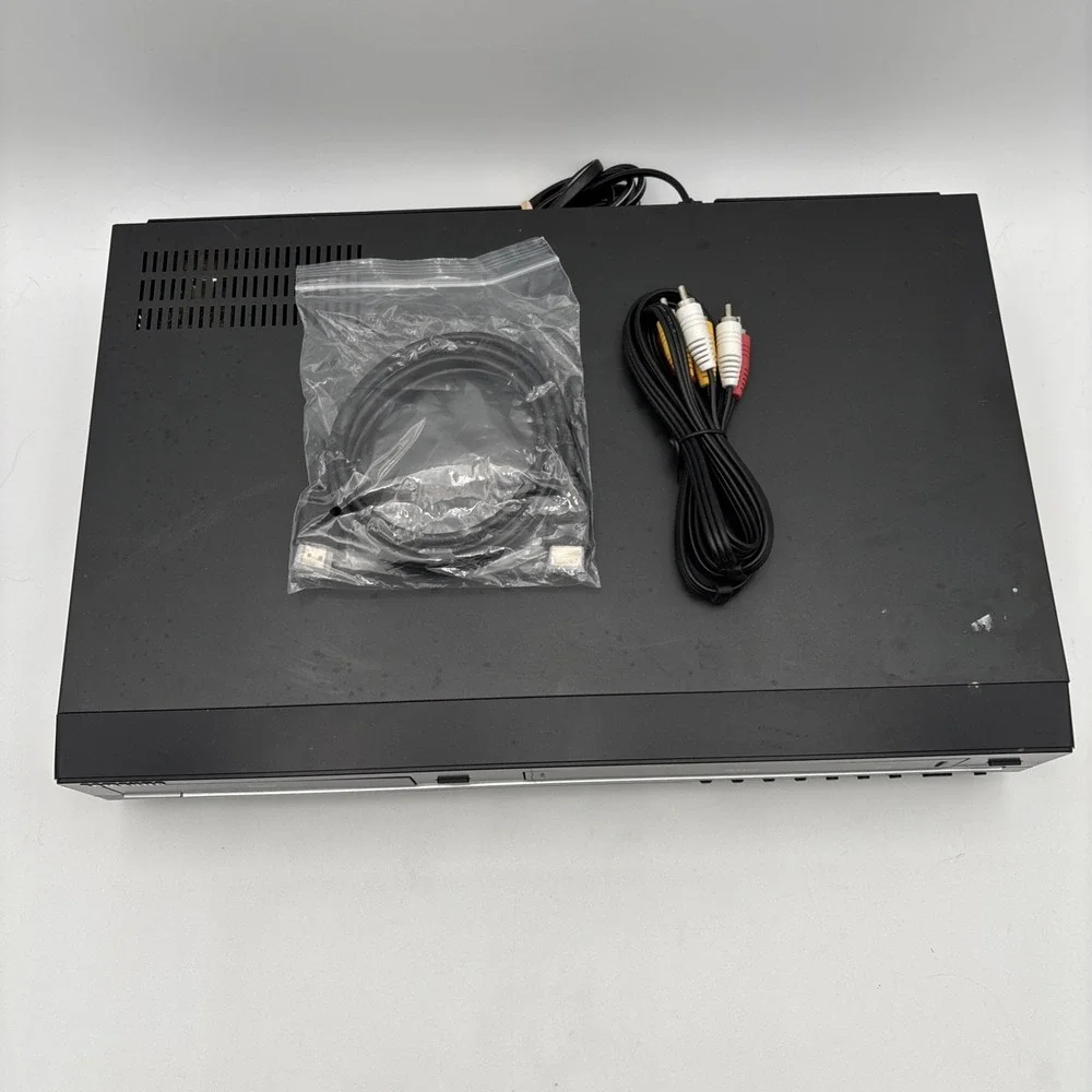 Samsung DVD VHS VCR Combo Player DVD-V9650 HDMI 1080 No Remote w/ Cables TESTED